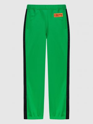 Зеленые спортивные штаны Heron Preston