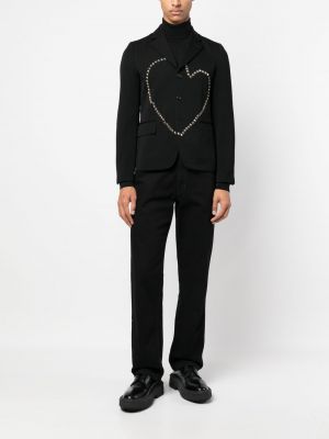 Vilnas jaka ar sirsniņām Black Comme Des Garçons