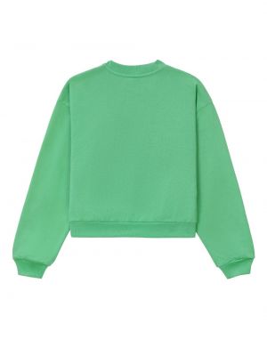 Sweter z nadrukiem Sporty And Rich zielony
