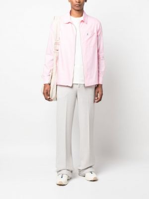 Bavlněná košile Mackintosh růžová