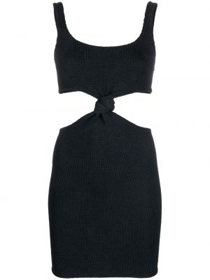 Testhezálló mini ruha Mc2 Saint Barth fekete