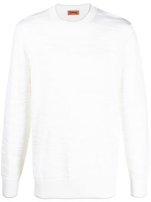 Пуловер с принт Missoni бяло