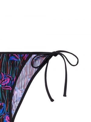 Geblümt bikini mit print Pucci schwarz