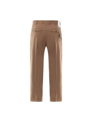 Pantalones rectos Pt Torino marrón