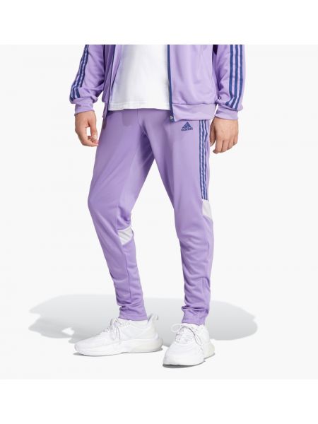Брюки Adidas фиолетовые