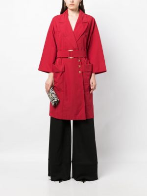 Manteau Chanel Pre-owned rouge
