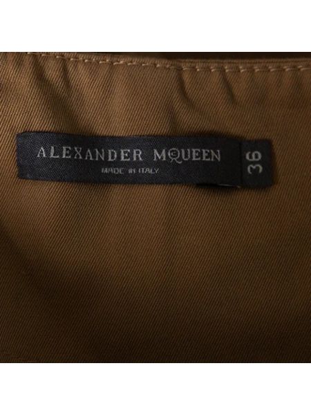 Falda Alexander Mcqueen Pre-owned beige