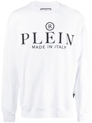 Sweatshirt mit print Philipp Plein weiß