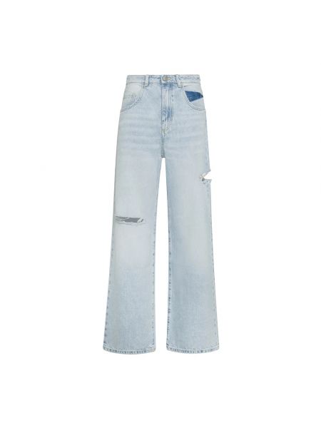 Zerrissene bootcut jeans Icon Denim blau