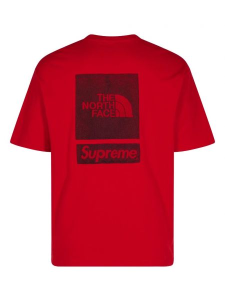 T-shirt Supreme rouge
