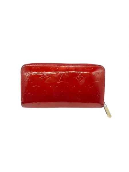 Portfel skórzany Louis Vuitton Vintage czerwony