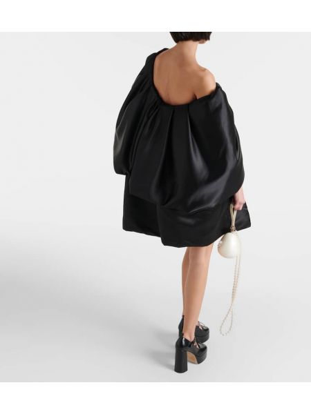 Obleka z lokom Simone Rocha črna