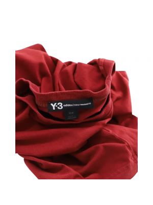 Top de algodón Yohji Yamamoto Pre-owned rojo