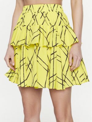 Mini suknja Silvian Heach žuta