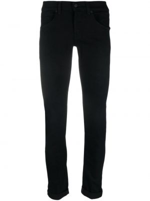 Skinny jeans mit print Dondup schwarz