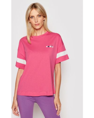 T-shirt Diadora rosa