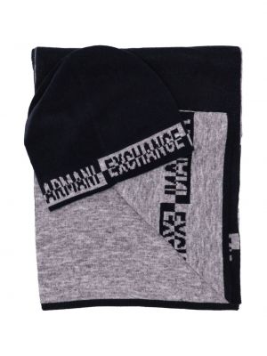 Echarpe en tricot Armani Exchange
