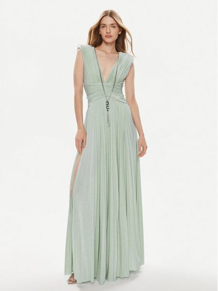 Бизнес вечерна рокля Elisabetta Franchi зелено