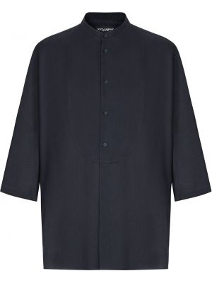 Camisa manga corta Dolce & Gabbana azul
