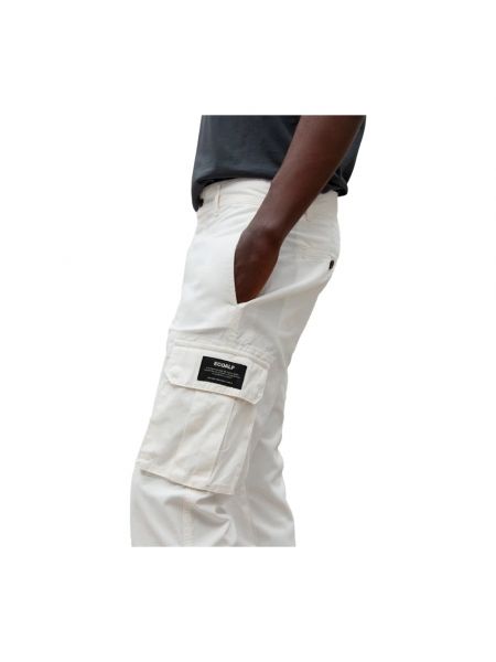 Pantalones cargo Ecoalf blanco