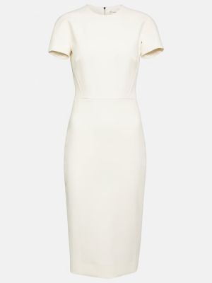 Midikleid Victoria Beckham weiß