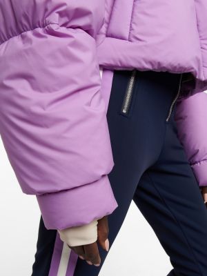 Péřová lyžařská bunda Cordova fialová