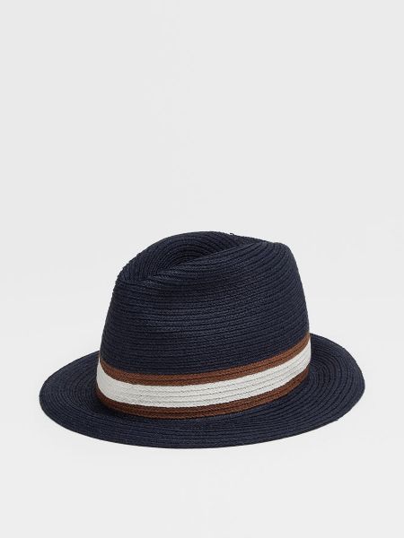 Шляпа Zegna синяя