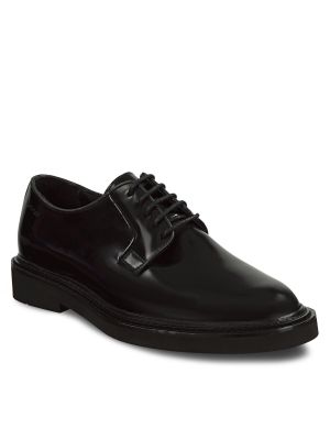 Cipele s čipkom Gant crna