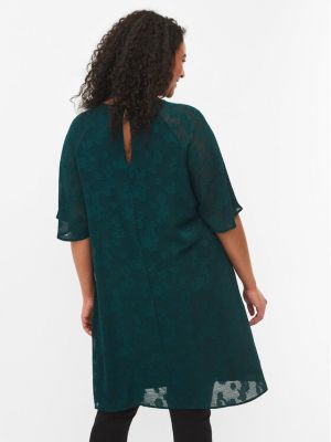 Voľné priliehavé šaty Zizzi zelená