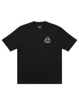Рваная футболка Palace черная