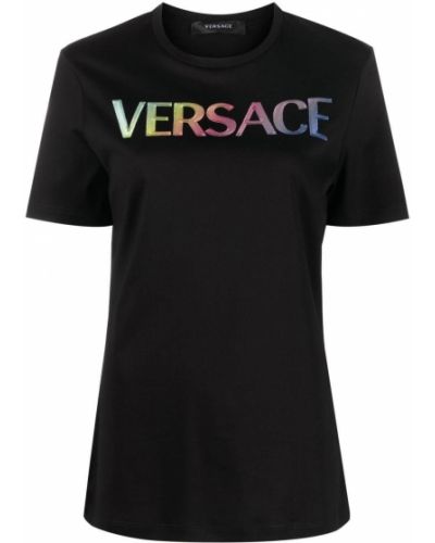 T-shirt Versace svart