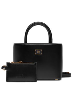 Nakupovalna torba Elisabetta Franchi črna
