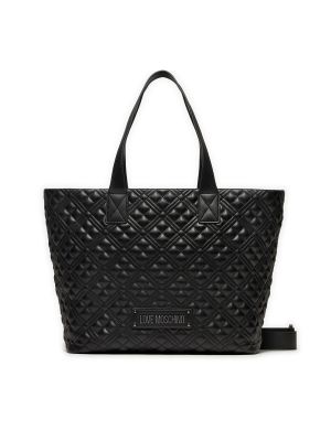 Nakupovalna torba Love Moschino črna