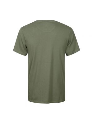 Koszulka w kratkę Barbour zielona