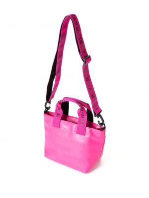 Shopper handtasche mit stickerei Pearly Gates pink