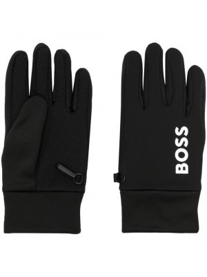 Rękawiczki z nadrukiem Boss