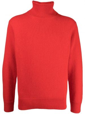 Pletený sveter Laneus červená