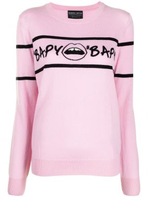 Пуловер на райета Bapy By *a Bathing Ape® розово