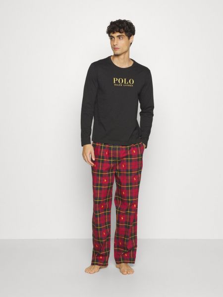 Piżama Polo Ralph Lauren czarna