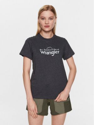 T-shirt Wrangler Grau