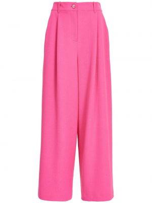 Plisované kalhoty Essentiel Antwerp růžové