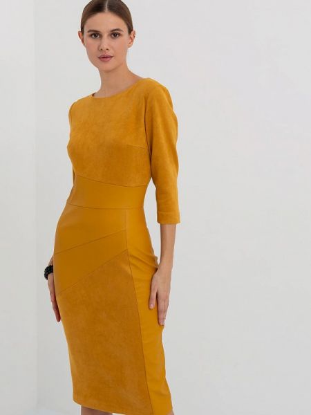 Платье Gsfr - Желтый