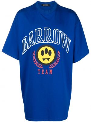 Tricou din bumbac cu imagine Barrow albastru