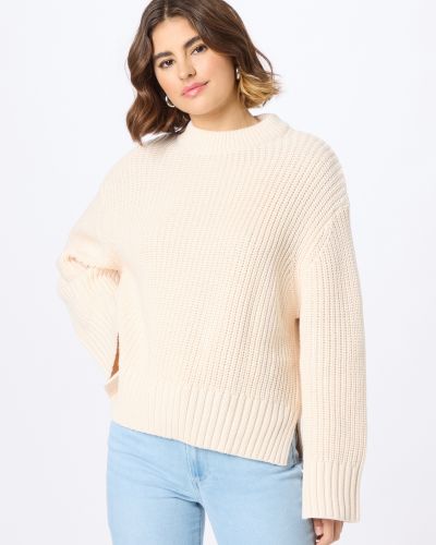 Pull en tricot Gina Tricot beige