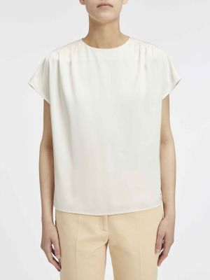 Blusa manga corta Calvin Klein blanco