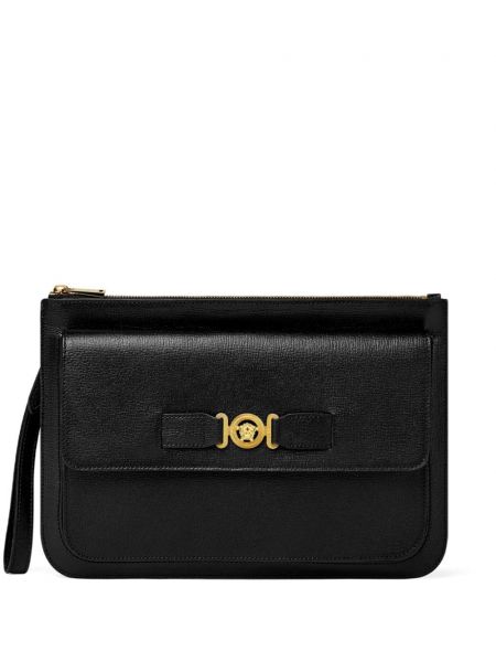 Leder clutch Versace