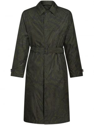 Kabát s potiskem s paisley potiskem Etro