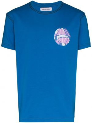 Тениска с принт Kiko Kostadinov синьо