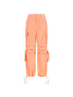 Оранжевые брюки карго Freddy