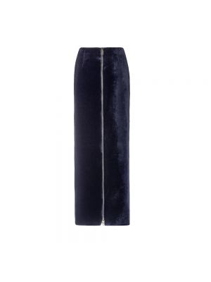 Długa spódnica Fendi niebieska